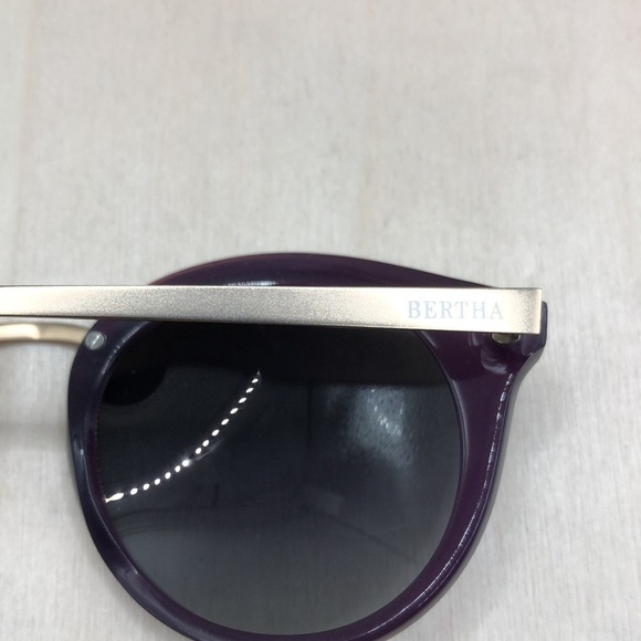 Bertha Caroline Polarized Sunglasses Oversized Style Cat Eye BR015B main image 7
